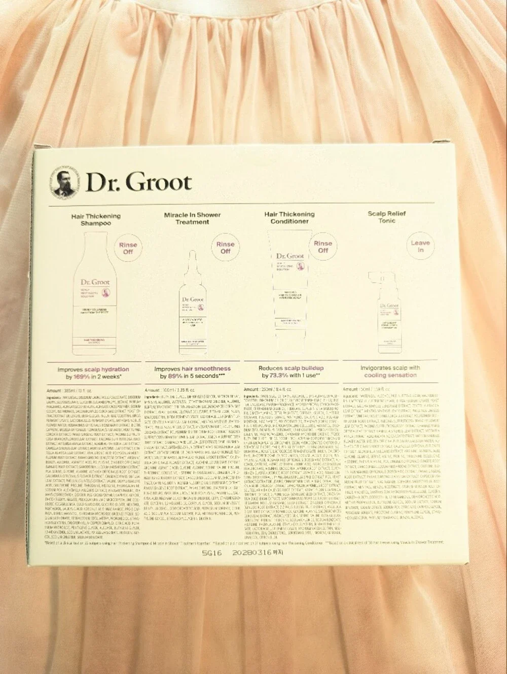 Dr. Groot Scalp Revitalizing Solution Hair Care Essentials Set